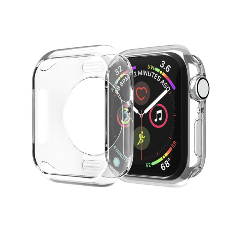 Protective case for apple watch iwatch protective case apple watch 6 generation all-inclusive tpu transparent case