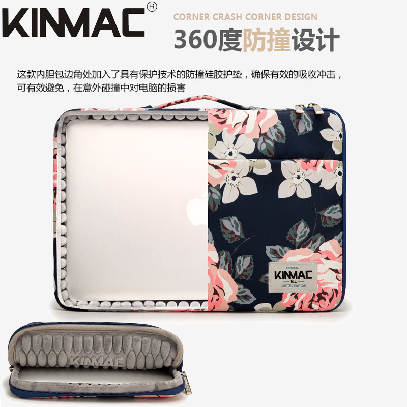 Laptop Bag Suitable for Apple 13, Huawei 14Hp 15inch, Tablet Protective Case, Anti-Fall