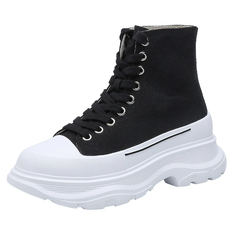 Новые кеды 2021 canvas shoes High-help Ins Daddy shoes увеличенная толщина подошвы мужская мода пара модель 414243