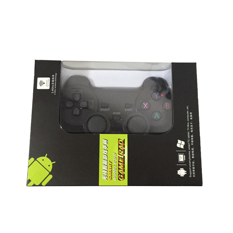 Transfronterizo 2,4g línea GamePad adecuado para Smart TV caja Android PC ordenador P 3 con soporte