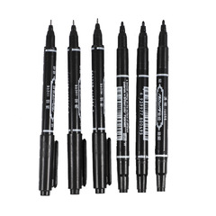 Owa double-headed hook pen water-based oil-based marker neutral painting hook pen blank drawing double-headed pen
