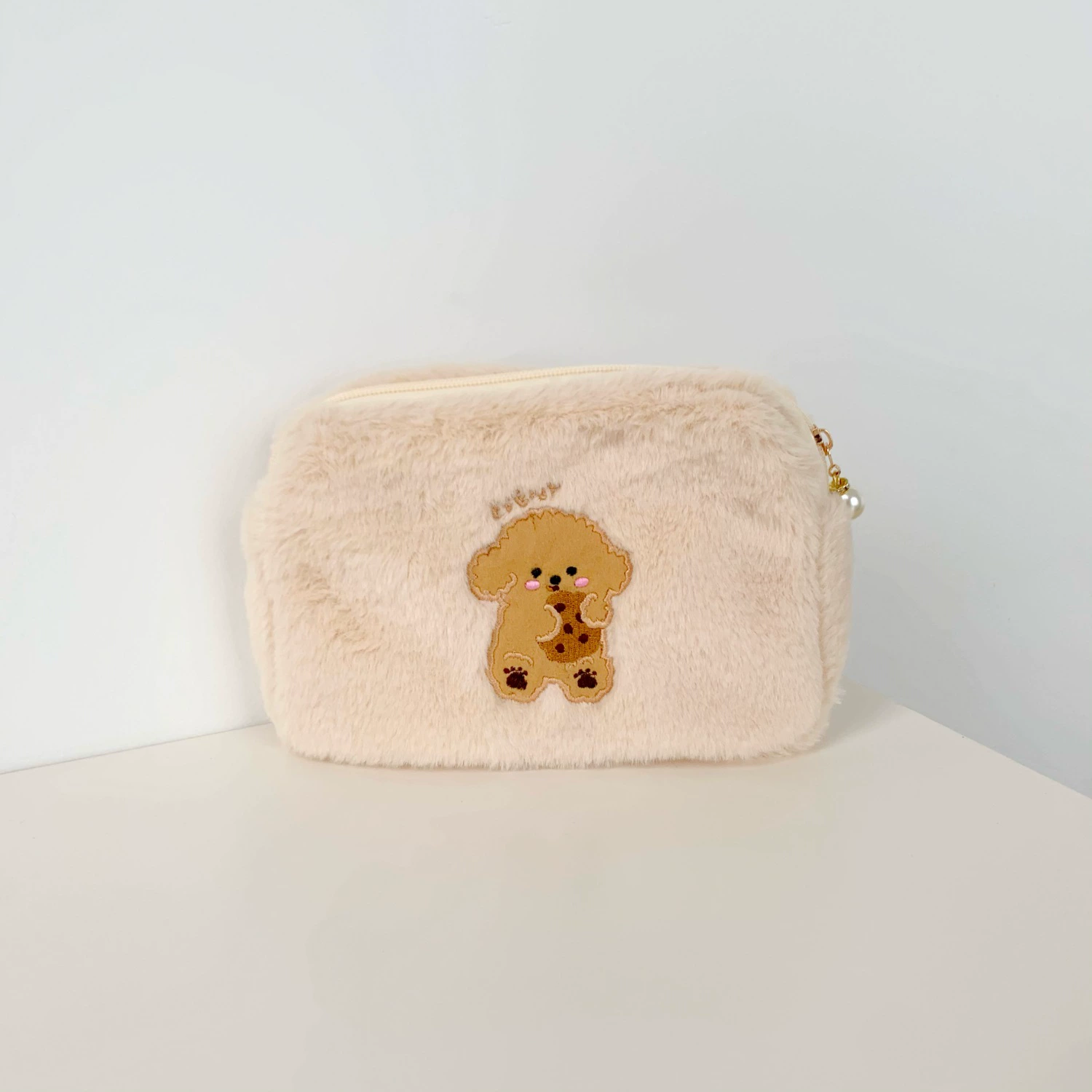 Милая плюшевая косметичка, портативная подкладка для макияжа, 22×15×5 см, дизайн медведя и животных