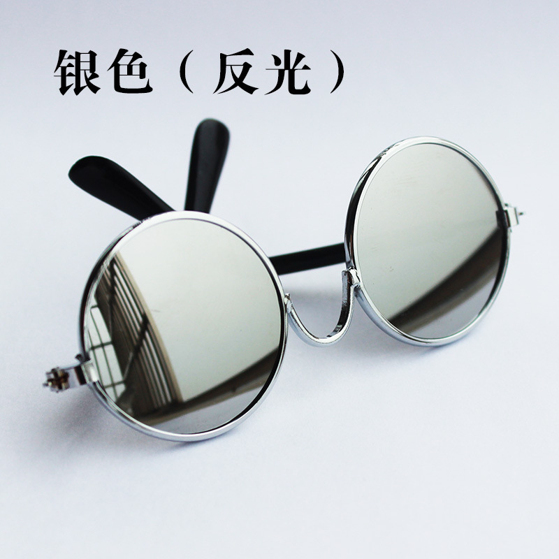 Gafas de gato gafas pequeñas gafas de sol de perro al por mayor pequeños accesorios para mascotas gafas joyas personalizadas para fotografía