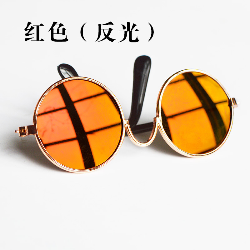 Gafas de gato gafas pequeñas gafas de sol de perro al por mayor pequeños accesorios para mascotas gafas joyas personalizadas para fotografía