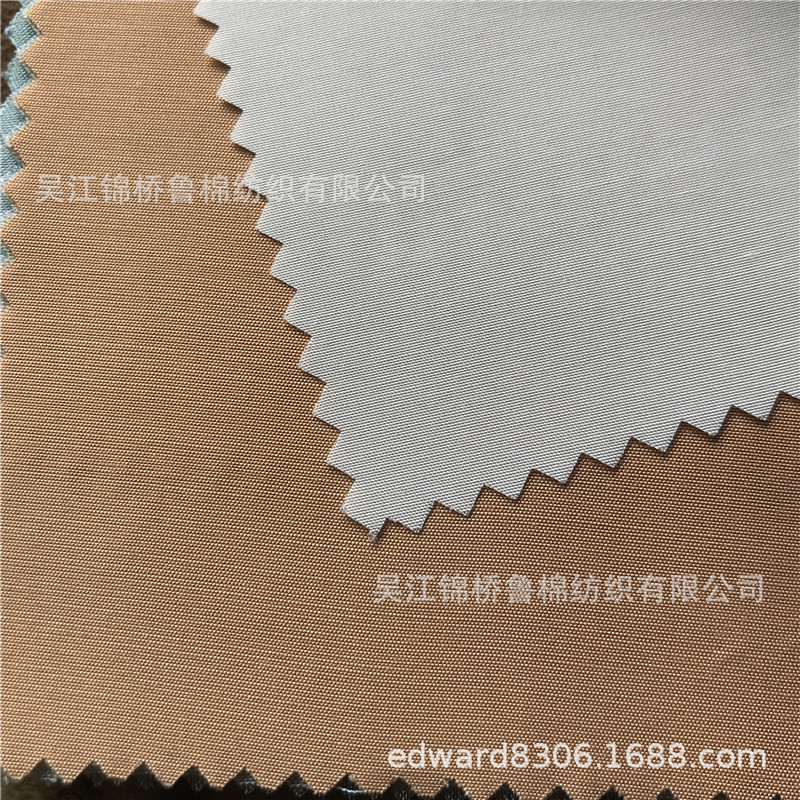 TR涤粘交织变化斜纹布50D*R40+32多丽丝竹节棉坯布染色织条纹布