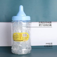 桶装奶嘴母乳实感奶嘴宽口标口小口食品级全硅胶瓶装适配各类奶瓶