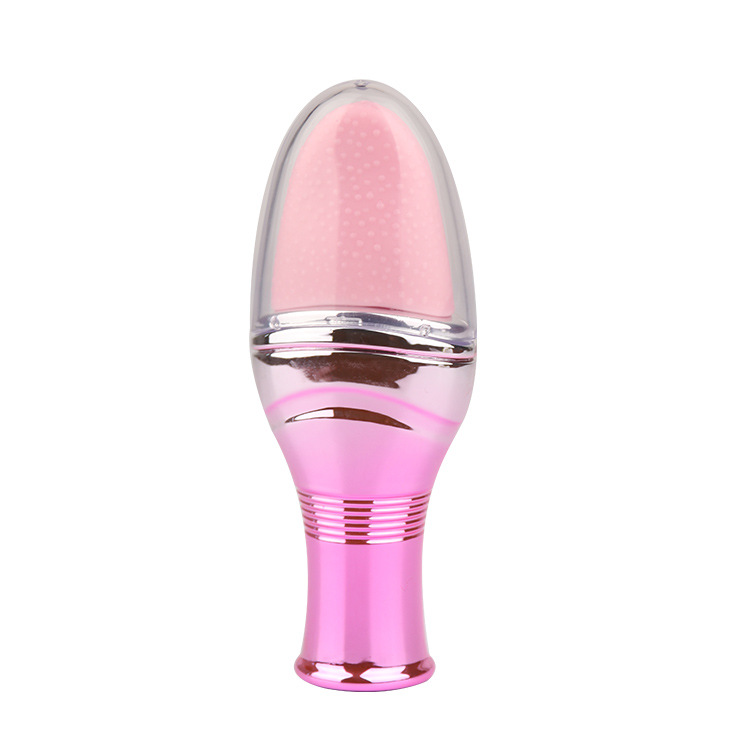 Giocattolo per flirt femminile, lingua artificiale morbida ricaricabile, massaggiatore per cunnilingus_voghion.com