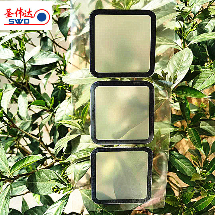 供应磨砂面窗口显示镜片亚克力视窗镜片自粘半透明pc镜片加工