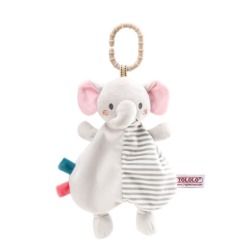 TOLOLO bebé animal cama colgando calmante toalla muñeca de entrada 0-1 años de edad bebé sueño calmante educación temprana Juguetes
