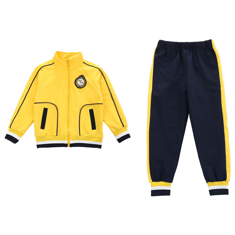 Uniforme escolar para niños primavera y otoño 2024 ropa de maestro ropa de rendimiento deportivo ropa de clase de escuela primaria jardín de infantes Ropa de jardín traje deportivo