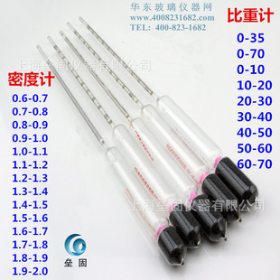 40-50玻璃比重计 密度计玻璃浮计婆梅计婆美比重计液体密度计-阿里巴巴