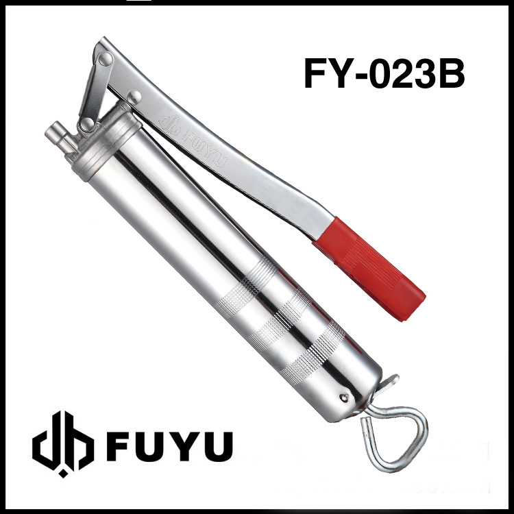 外贸富宇黄油枪400CC手动单压杆白金刚重型机械专用 FY-023B
