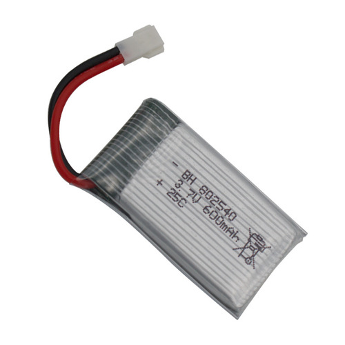 3.7V 600mAH air-to-air plug 25C discharge 802540 polymer lithium battery with charge protection