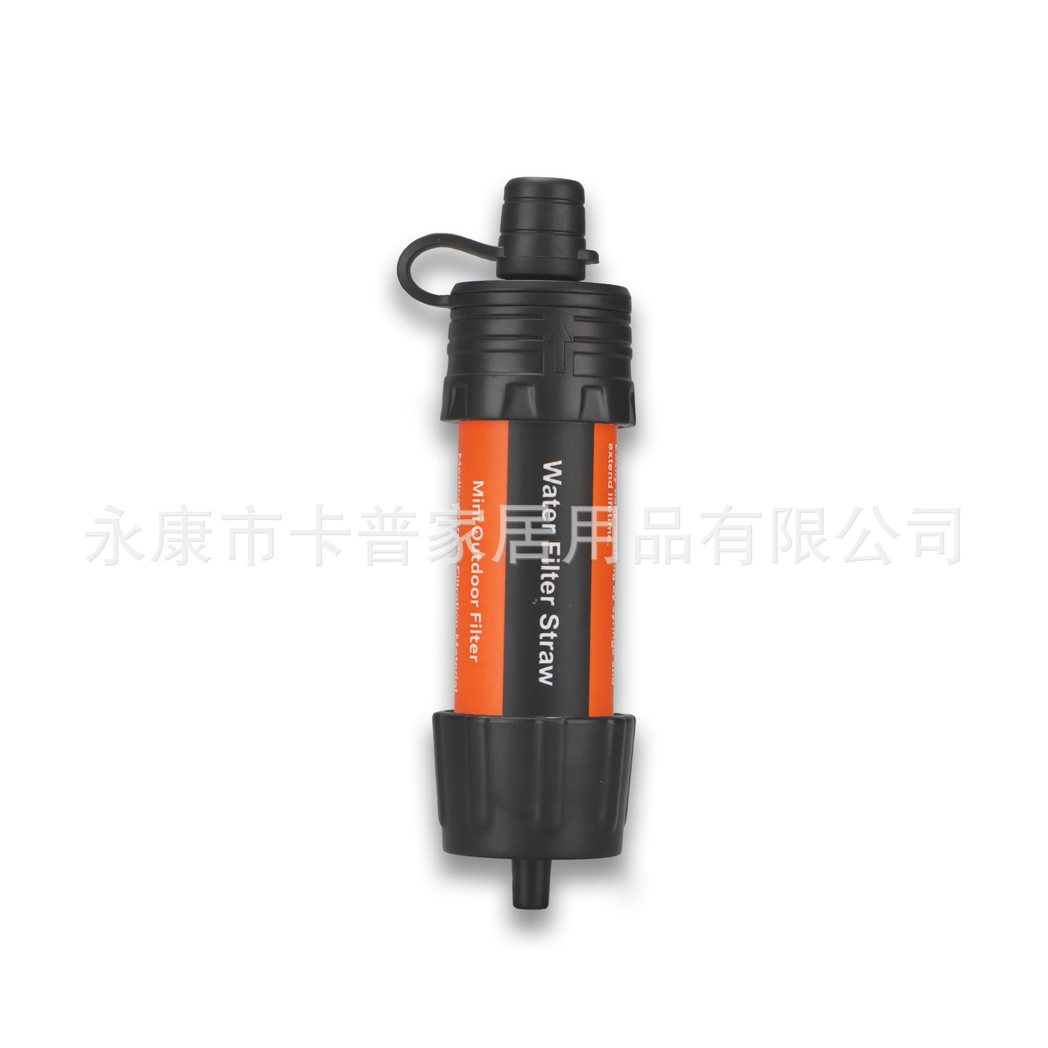 Paja de purificación de agua al aire libre caliente transfronteriza potable directa Bebida salvaje mini filtro portátil fábrica de paja de purificación de agua al aire libre