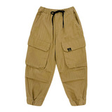 Весенние детские штаны для мальчиков, тренд сезона, подходит для подростков, в корейском стиле