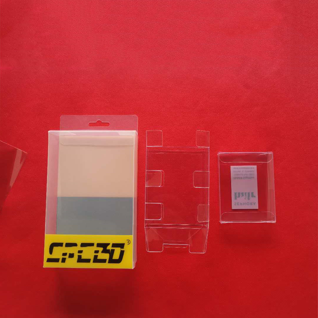 厂家直供pvc透明塑料包装盒子pp磨砂折盒彩印pet茶叶包装塑料胶盒