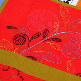 印花、扎染布;涤纶面料;纱卡