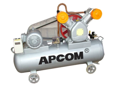 Oil-free piston air compressor mobile air pump with air tank 3KW dental non-silent air compressor (Hava kompressorları) - vw-0117