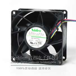 原装Nidec 8038 12V 1.95A 8厘米/cm高速暴力风扇V80E12BS2A5-57