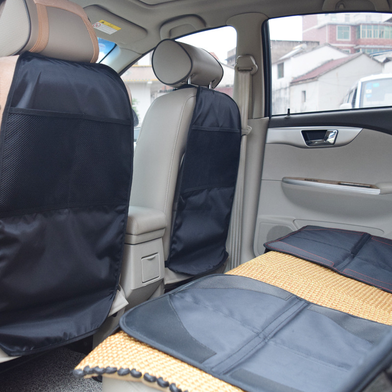 Amazon Venta caliente asiento de seguridad del coche anti-kick pad asiento de los niños fila trasera anti-sucio asiento protector pad lavado libre