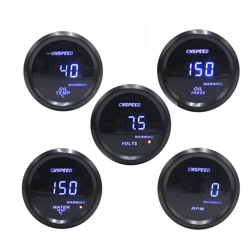 Universal modified thermometer, racing car, 12v, 2inch, 52mm
