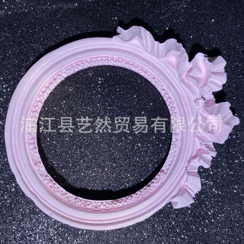 Marco DE FOTOS marco DIY utensilios para hornear Europea creativa alivio marco forma Fondant pastel chocolate decoración molde