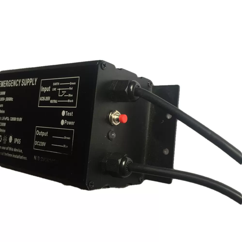 应急电源led金卤灯钠灯工矿灯100W-300Wled2小时高压磷酸铁锂锂电