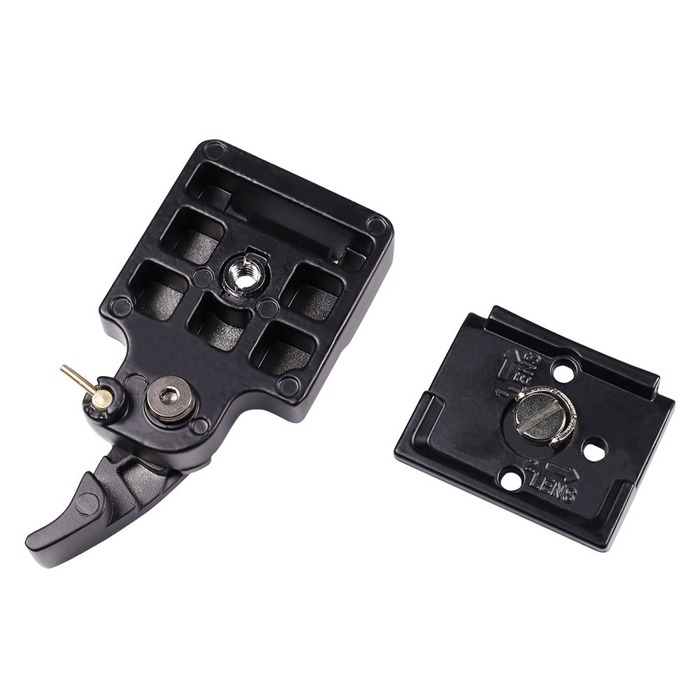 Compatible con Fuman tubeno P200 Placa de liberación rápida Golden Bell placa QR40 asiento de Instalación rápida 200PL-14 Instalación rápida abrazadera tipo Z