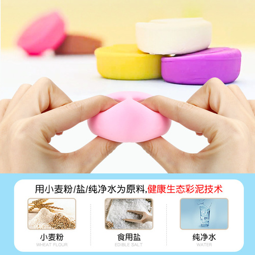 Fun Color Mud Ice Cream Machine Children's DIY Handmade Ice Cream Dessert Mold Set Baby Educational Toys