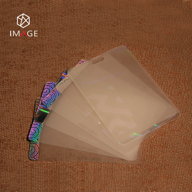 厂家直销PET安全防伪镭射塑封膜出入证光学防伪塑封膜无墨印品供