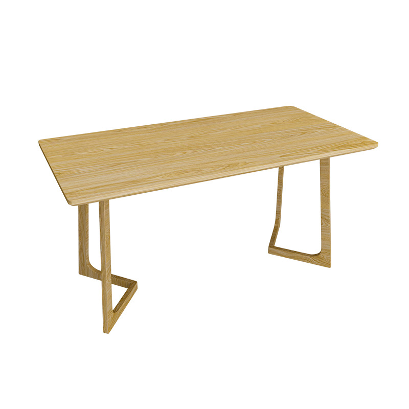 Mesa de té larga en forma de V