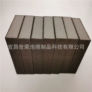 东莞生产定制55密度金刚砂刷锅海绵擦洗碗海绵擦量大从优