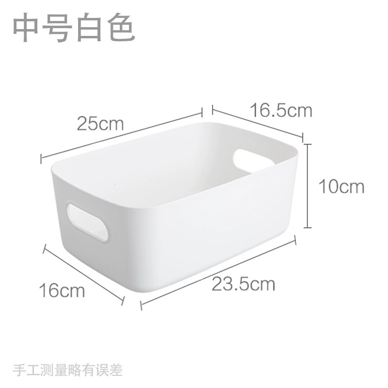 Storage box, table plastic storage system, storage basket