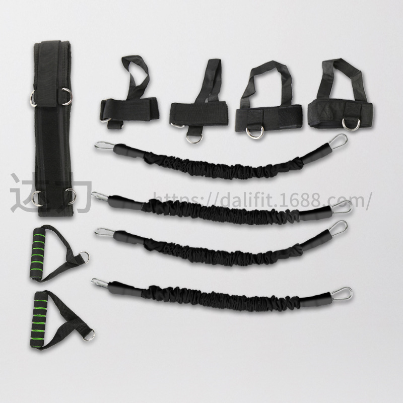 Rebote 100 libras 150 libras taekwondo pierna resistencia a la tracción pierna kick Punch explosivo boxeo traje de entrenamiento