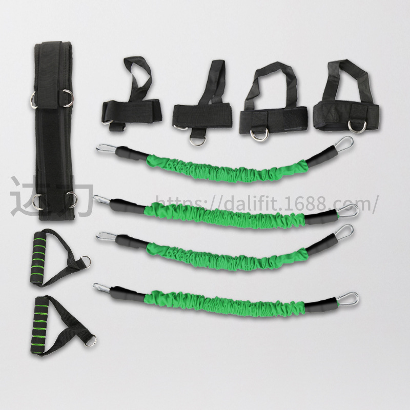 Rebote 100 libras 150 libras taekwondo pierna resistencia a la tracción pierna kick Punch explosivo boxeo traje de entrenamiento