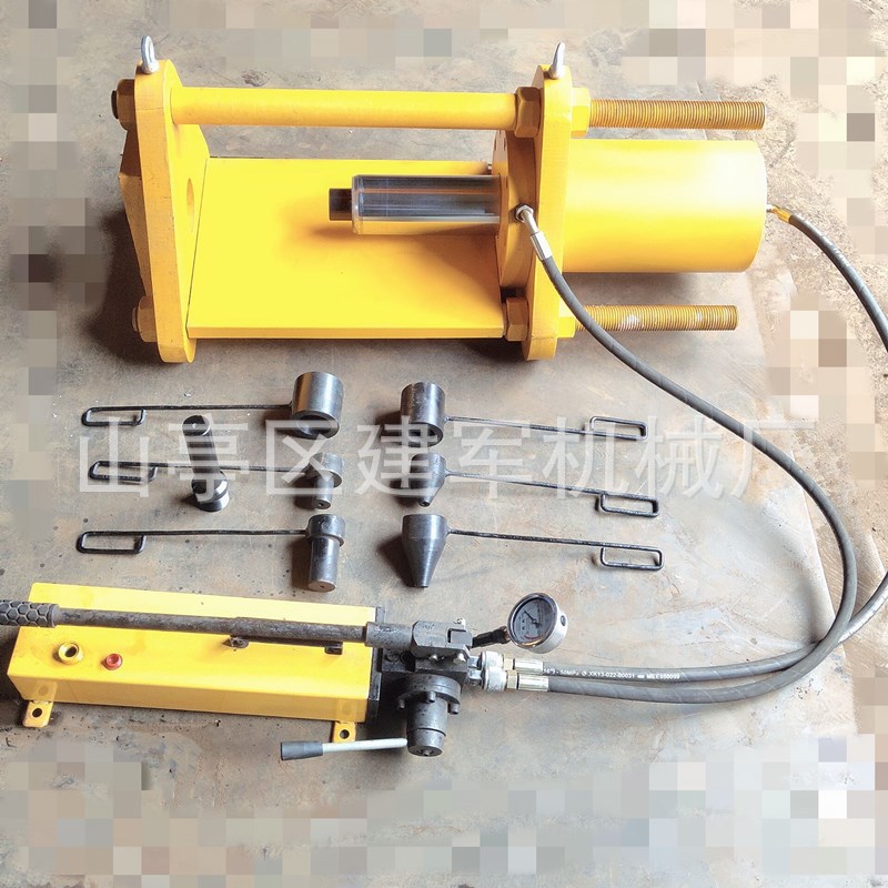 100吨手电两用履带链轨拆装机 挖掘机修理工具