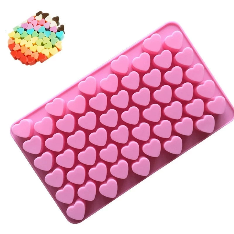 哈皮 Mini Little Love Heart -形 силиконовая шоколадная модель Softel Model Fire Paint Gravatopal Halm