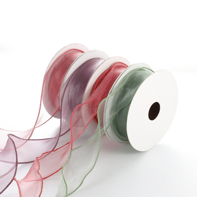 Mermaid Yarn Floral Ribbons, Cake Wrapping Ribbons, Bouquet Wave Yarn Decorations, Butterfly Ribbons, Pearl Yarn, Exclusively for Cross-Border Supply Mermaid Yarn Floral Ribbons, Cake Wrapping Ribbons, Bouquet Wave Yarn Decorations, Butterfly Ribbons, Pearl Yarn, Exclusively for Cross-Border Supply