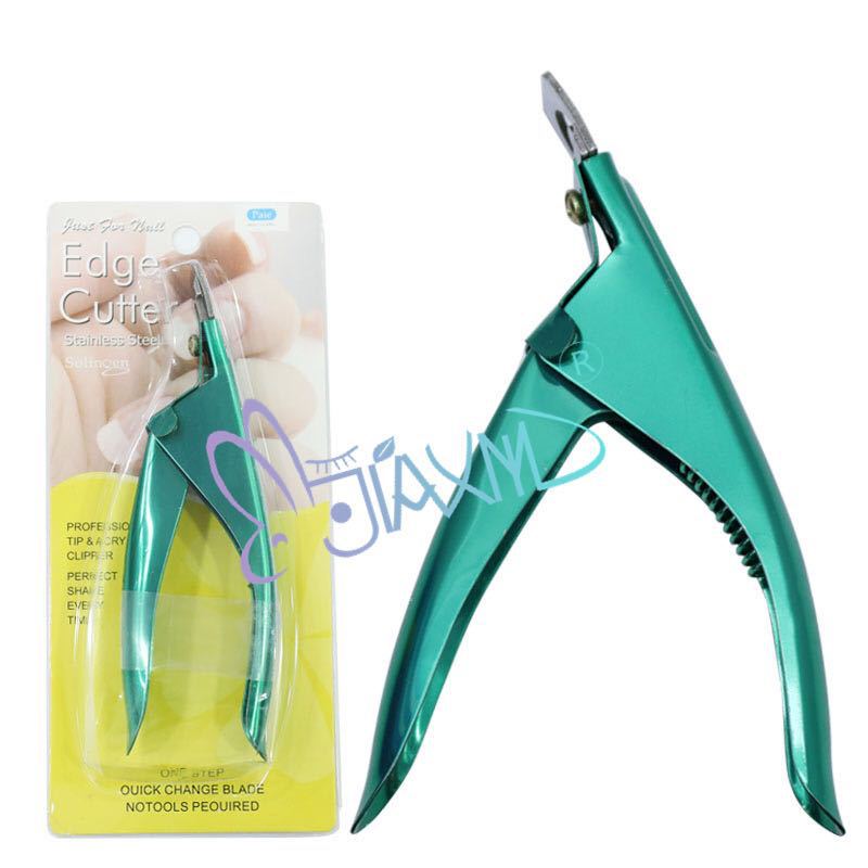 Tijeras gruesas de una palabra de alta calidad para mascotas cortaúñas cortauñas DIY uñas francesas fototerapia uñas tijeras en forma de U afiladas