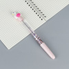 Cartoon cute soft girl fairy pen, small fresh and colorful streaming sand pen net red vibrato, sewing sand gradual writing pen