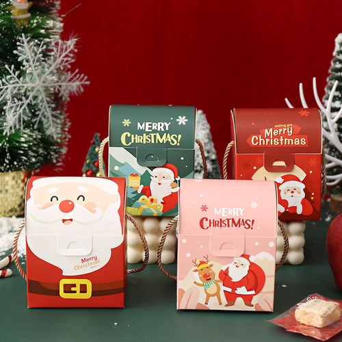 Christmas Eve Apple Box Creative Portable Gift Box Ping An Fruit Packaging Box Candy Souvenir Christmas Gift Box
