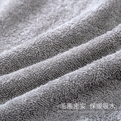 Wholesale pure cotton bathrobes, thick towel material water-absorbent bathrobes for hotels, spas, and fully cotton bathrobes, dropshipping