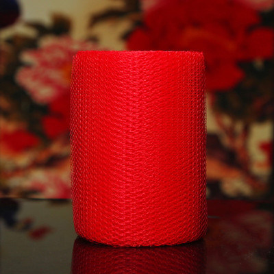 Hilo de coche de boda malla seca decoración de la boda diseño de boda itinerante malla de coche de boda gasa gruesa malla seca malla fina