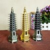 New Metal Craft Pin Yaisha brand Wenchang Tower Model 9 -layer 13 Plating Galfenus Fine Wenchang Pagoda