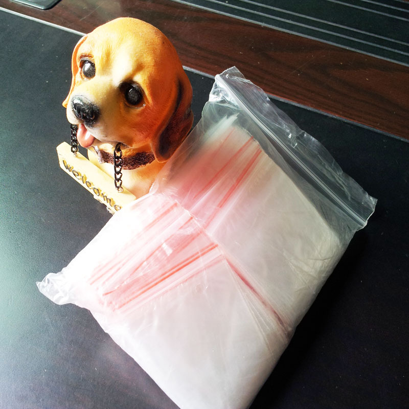 厂家批发塑料礼品袋现货PE自封袋透明小号饰品包装袋高压PE凹印