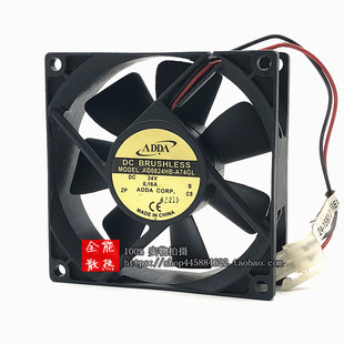 ԭ�b̨���fϲ ADDA AD0824HB-A74GL 24V 0.16A 2�� 8cm8025