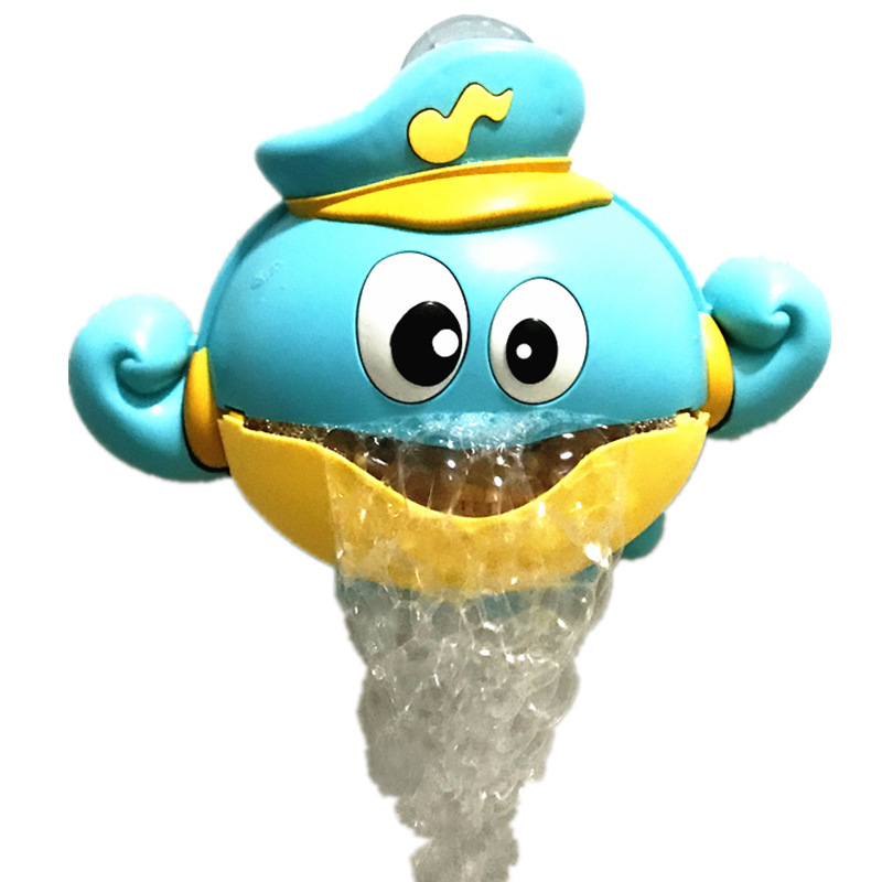 Pulpo eléctrico máquina de burbujas baño juguetes música Amazon Venta caliente al por mayor