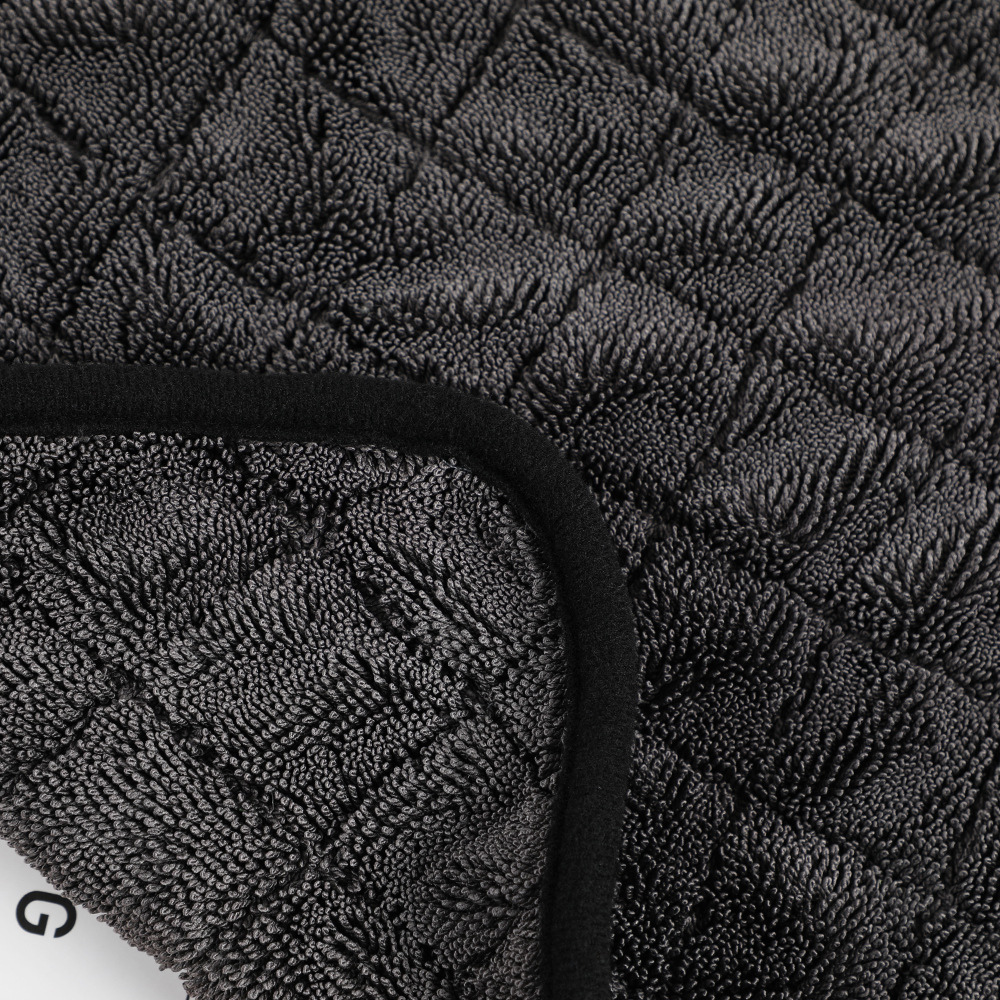 Suministro directo de fábrica de toallitas de tela retorcida de doble cara, absorbentes de agua, espesas, toallitas de lavado de autos multifuncionales, descontaminación