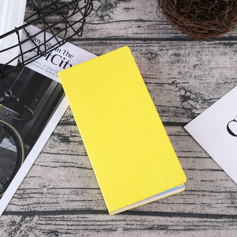 Sticky Note Notebook, Fluorescent Multi-Color, Universal 21×10 cm, Strong Adhesive