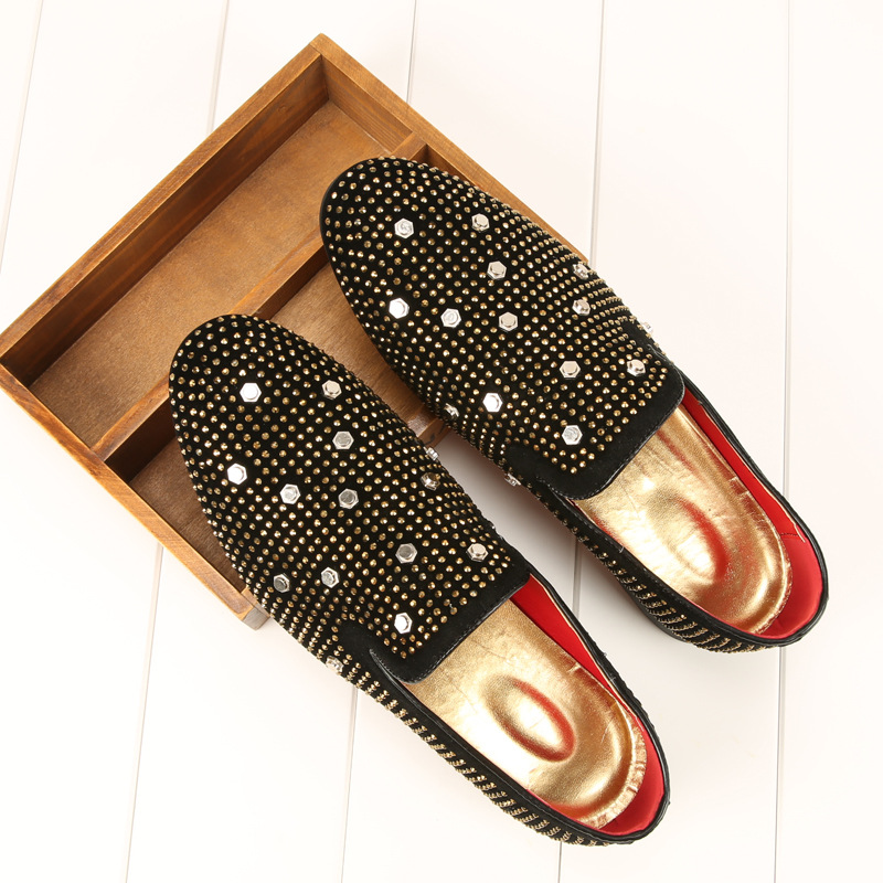 Fußballwettbewerb, Schönheit, Mode, Nachtclub, koreanische Version, lässiger Strass, personalisierte Schuhe, Friseur,_voghion.com